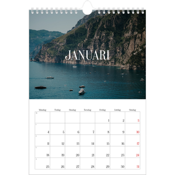 Fotokalender A4 Enkel — Oändlig flykt