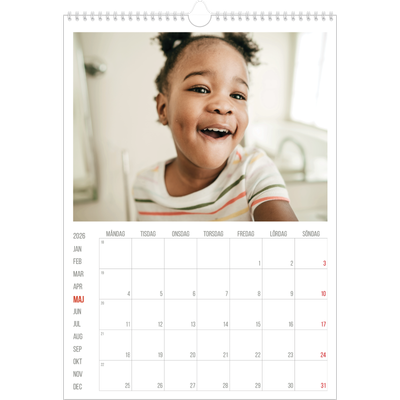 A3 Årskalender — Röda höjdpunkter [omslag]