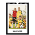 Fotokalender A5 Enkel — Svart bakgrund [omslag]