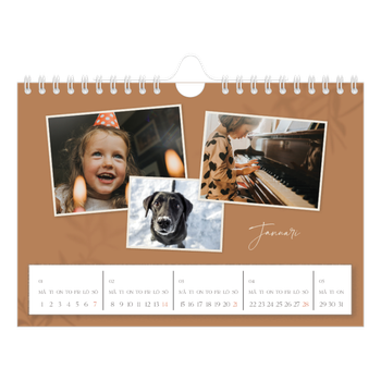 Fotokalender A5 Enkel — Jordnära