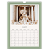A3 Årskalender — Klassiska färger [Mars]