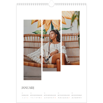 Fotokalender A3 Enkel — Resemosaiker