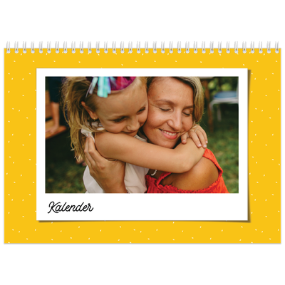 Fotokalender A3 Klassisk (30 x 40 cm) — Färgglada retro bilder [omslag]