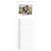 Fotokalender Smal  — Signerad i karmosin [Januari]