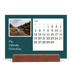 Skrivbordskalender med träställ - Liggande  — Redaktionell Jord [April]