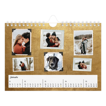 Fotokalender A5 Enkel — Bildsamling