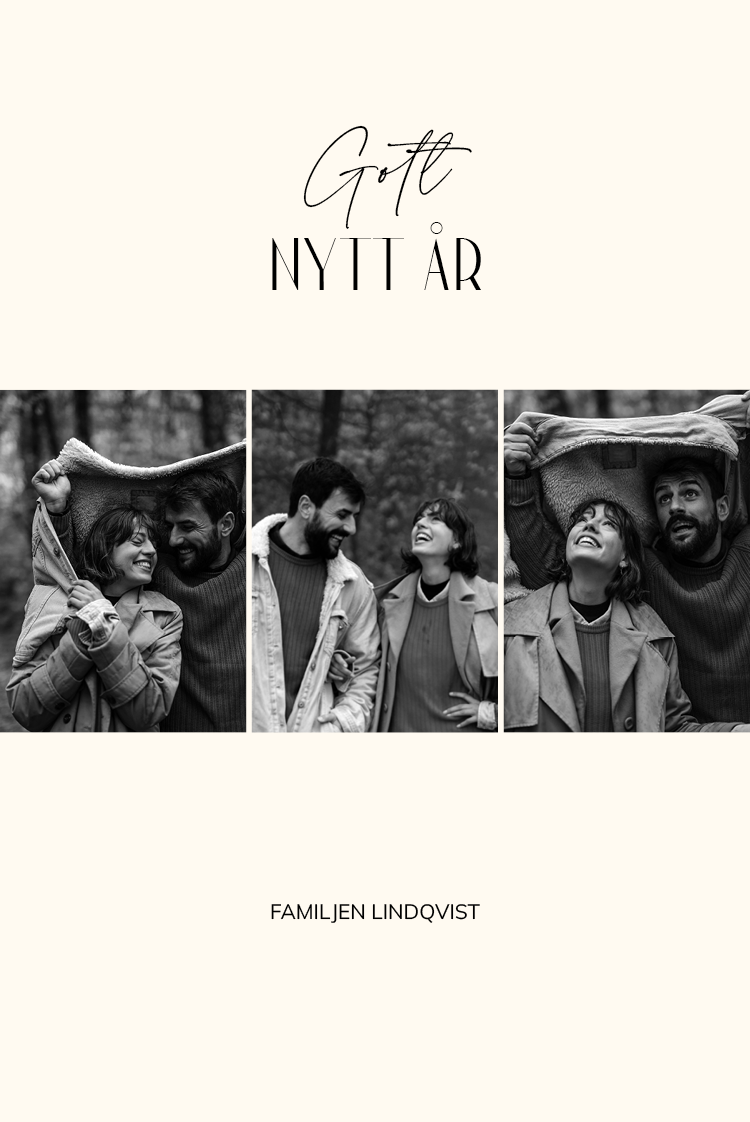 Fotokort — Moderna monochroma ramar