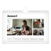 Fotokalender A5 Enkel — Tidningsstil [Januari]