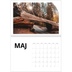 Fotokalender A3 Klassisk (30 x 40 cm) — Vit kalender [omslag]