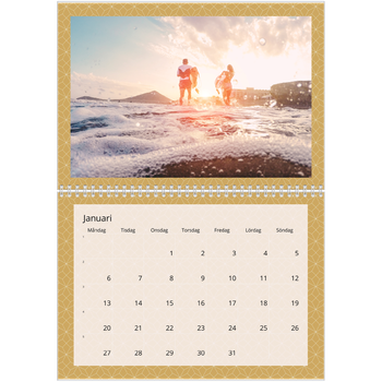 Fotokalender A3 Klassisk — Geometrisk