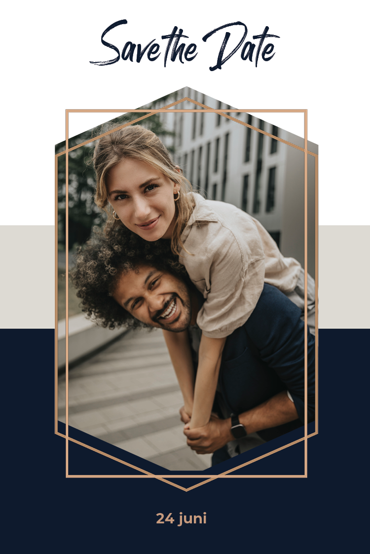 Save the date — Svart band