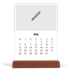 Skrivbordskalender med träställ - Stående — Designa din egna fotoprodukt [omslag]