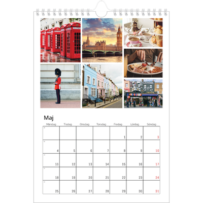 Fotokalender A4 Enkel (20 x 30 cm) — Bildgaller [omslag]