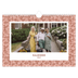 Fotokalender A4 Enkel — Blomstermönster [omslag]