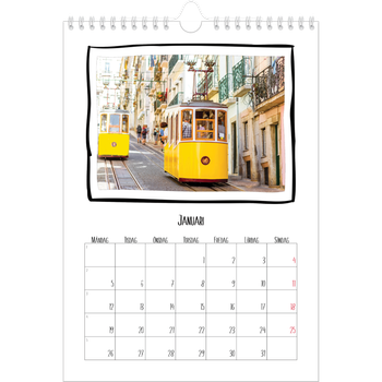 Fotokalender A4 Enkel — Albumögonblick