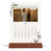 Skrivbordskalender med träställ - Stående — Bläck & murgröna [April]