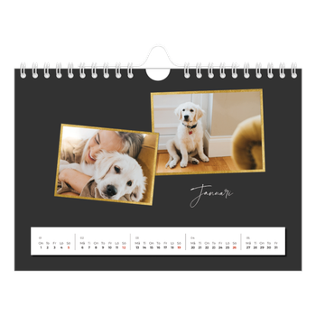 Fotokalender A5 Enkel — Goda minnen