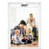 Fotokalender A4 Enkel (20 x 30 cm) — Tidningsstil [omslag]