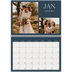 Fotokalender A3 Klassisk (30 x 40 cm) — Skiffer & seriffer [Januari]