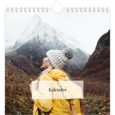 Årskalender kvadratisk — Klassisk kalender [omslag]