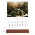 Skrivbordskalender med träställ - Stående — Oändlig flykt [Mars]