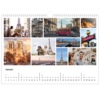 Fotokalender A3 Enkel — Bildgaller