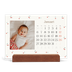 Skrivbordskalender med träställ - Liggande  — Körsbärslycka [Januari]
