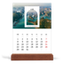 Skrivbordskalender med träställ - Stående — Det öppna valvet [Mars]