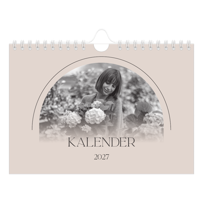 Fotokalender A5 Enkel — Enkel botanisk [omslag]