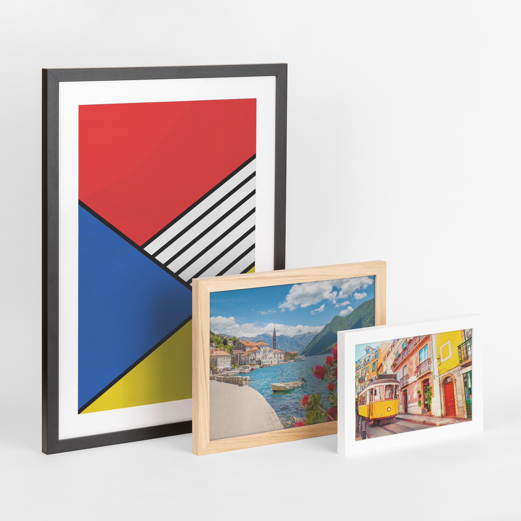 Fotoposter med ramar